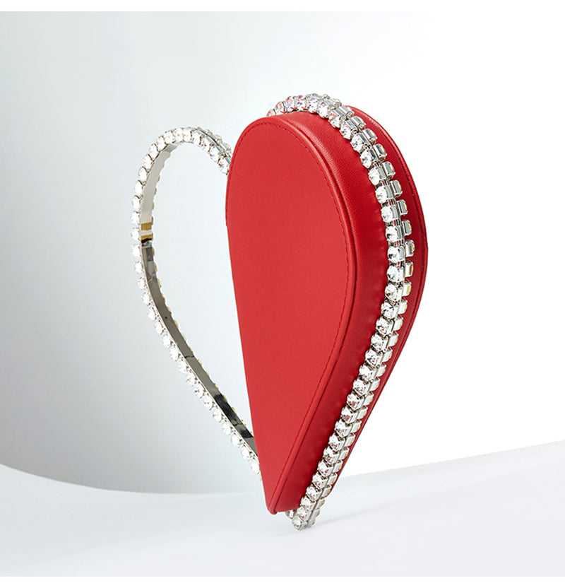 Amouré - The Heart Evening Clutch