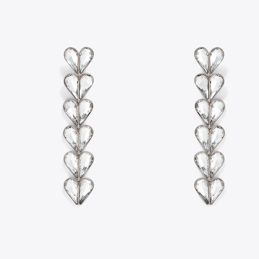 Heart of Eternity Diamond Earrings