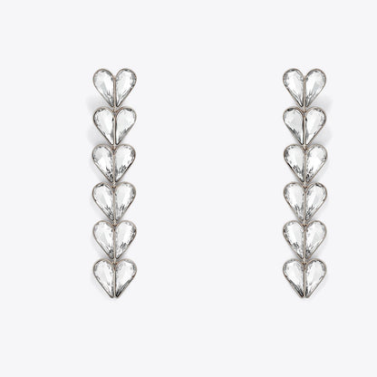 Heart of Eternity Diamond Earrings