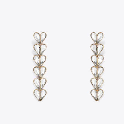 Heart of Eternity Diamond Earrings