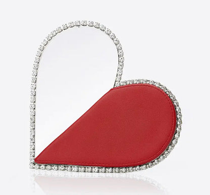 Amouré - The Heart Evening Clutch